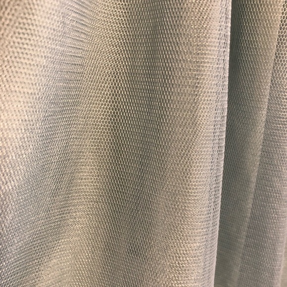 Comme Toi Blue Knee-length Toile Skirt - Picture 3 of 7